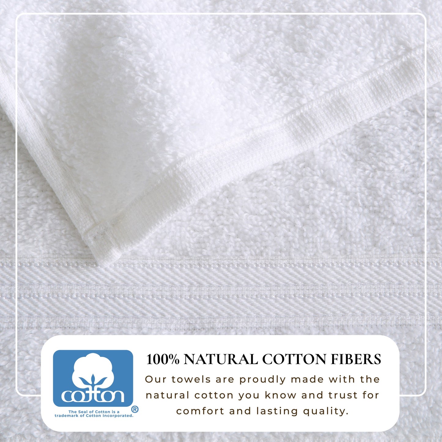 Super Soft and Lightweight Cotton Bath Towels