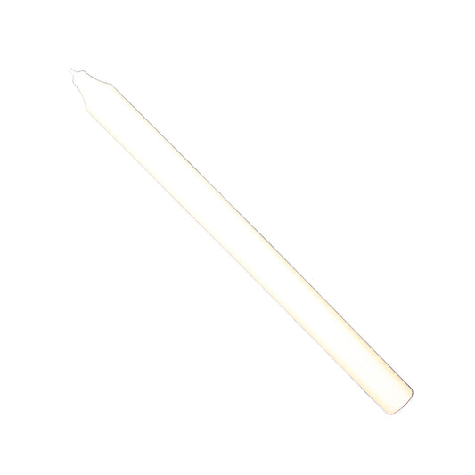 Rustic Taper Dinner Candle - 12 Inch Butter Cream - Tampa Home & Garden Store