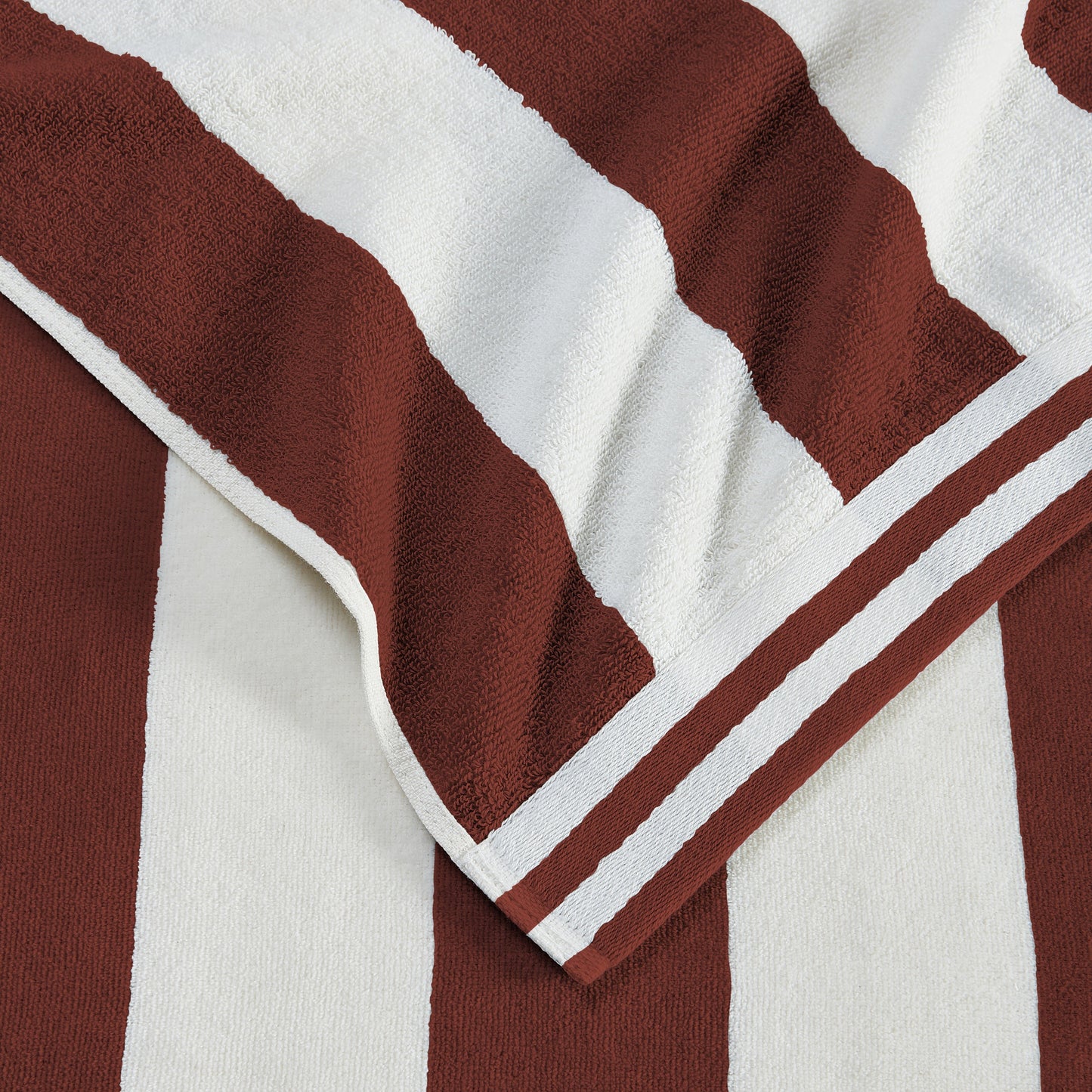 Striped Cabana Beach Towel and Soft Pastel Colors