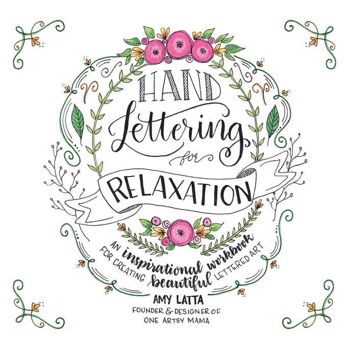 Calligraphie pour la relaxation : Cahier d'exercices inspirant