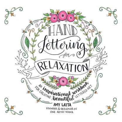 Calligraphie pour la relaxation : Cahier d'exercices inspirant