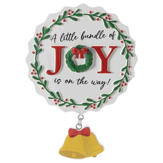 A Little Bundle Of Joy Is On The Way Ornament - Tampa Home & Garden Store