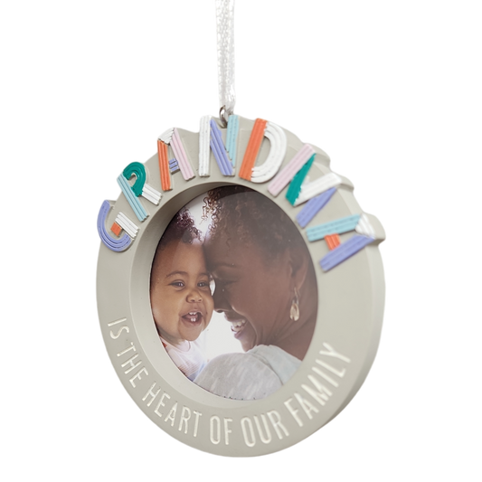 Grandma - Photo Holder Ornament - Tampa Home & Garden Store
