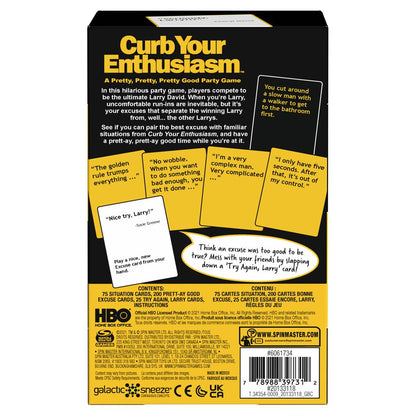 Curb Your Enthusiasm - Un jeu de société vraiment excellent