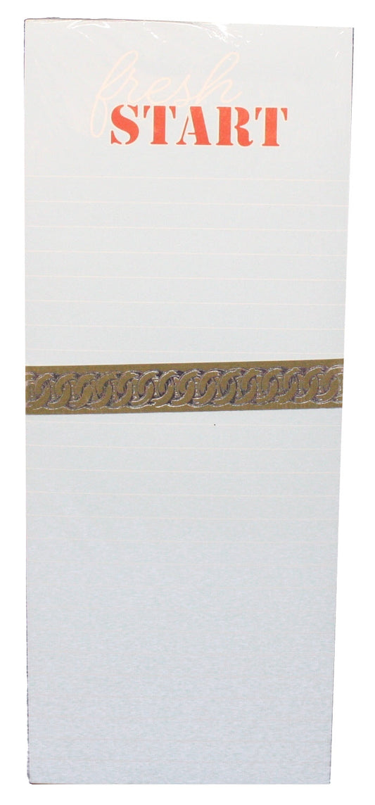 Jumbo Magnetic List Pad - It's On - Fresh Start - Tampa Home & Garden Store
