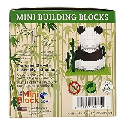 Mini Building Blocks - Giant Panda