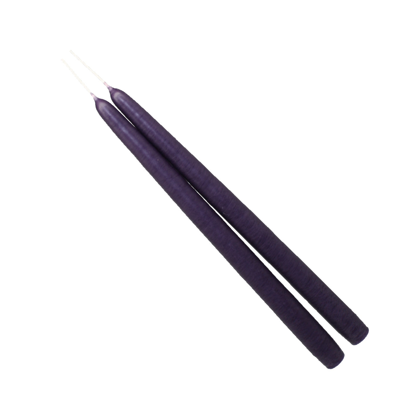 Par de conos huecos de topo (morado ciruela) -