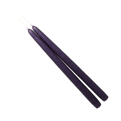 Par de conos huecos de topo (morado ciruela) -