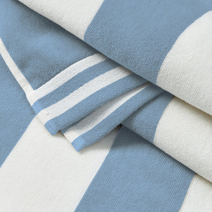 Striped Cabana Beach Towel and Soft Pastel Colors