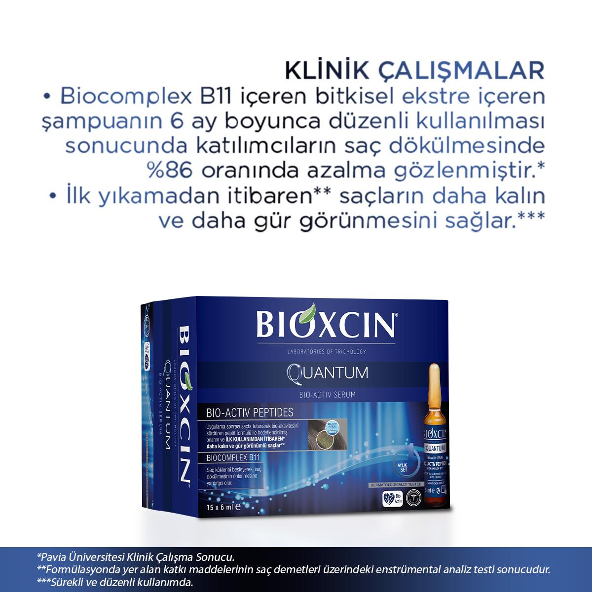 Bioxcin Quantum Bio-Activ Serum box with blue gradient packaging and BIOXCIN branding on Tampa Home & Garden Store