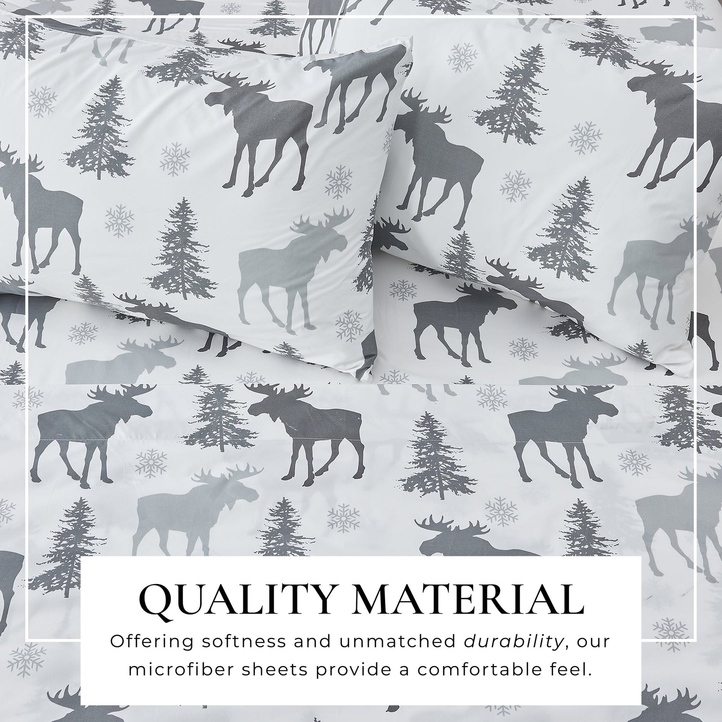 Lodge Printed Sheet Set and the Rustic Print