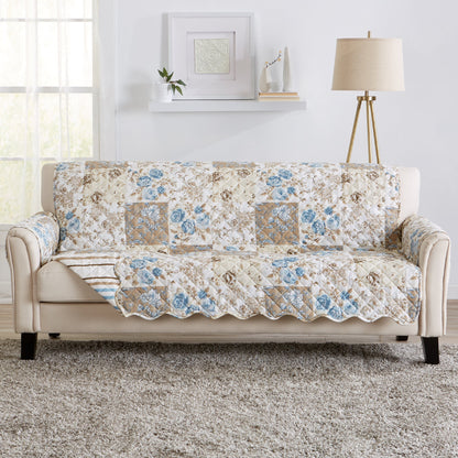 Stylish Floral Patchwork Cover and Protector