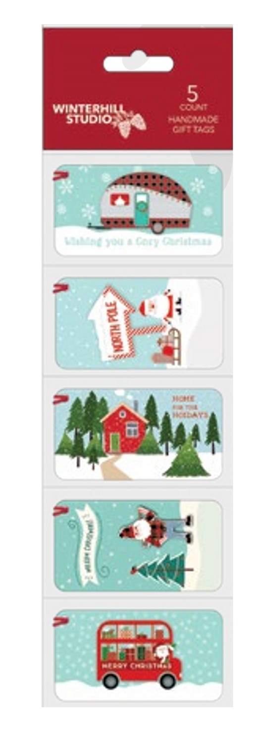 5 Count Handmade Gift Tags -