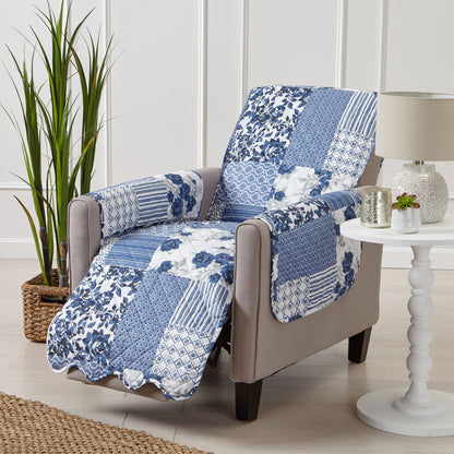 Reversible Floral Patchwork Furniture Cover