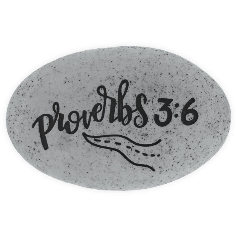 Pierre du Proverbe - Reconnais-le dans toutes tes voies et il aplanira ton chemin.