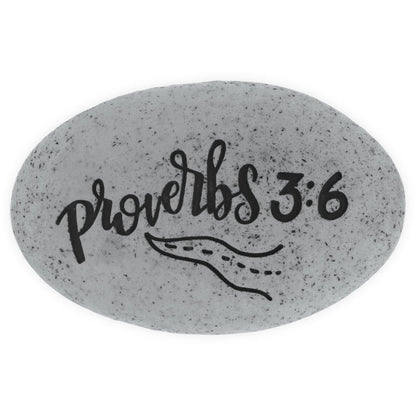 Pierre du Proverbe - Reconnais-le dans toutes tes voies et il aplanira ton chemin.