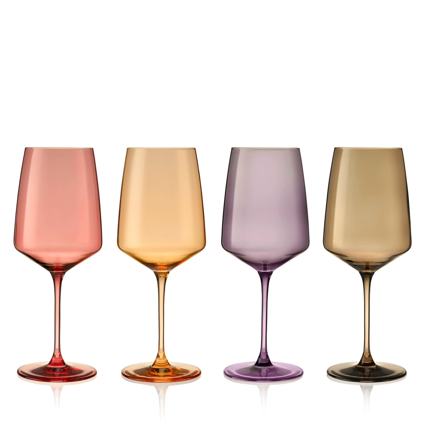 Reserve Nouveau Crystal Wine Glasses Set Of Four