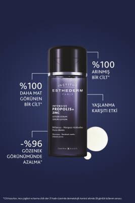 Institut Esthederm Intensive Propolis + Zinc Serum Lotion bottle with dark blue label on Tampa Home & Garden Store