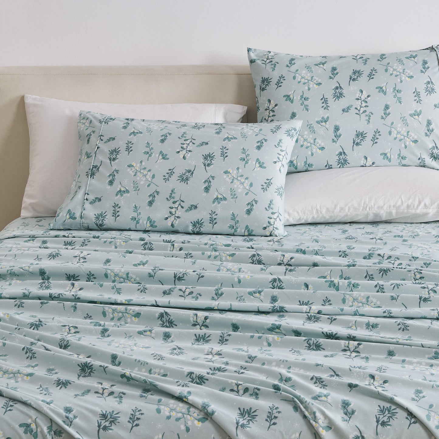 Watercolor Floral Sheet Set and a Pillowcase