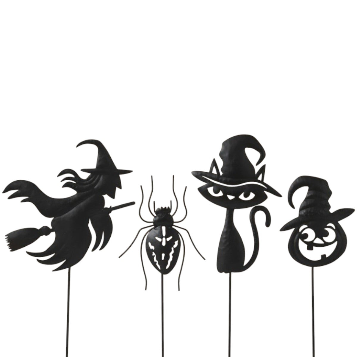 Metal Silhouette Yard Stake -