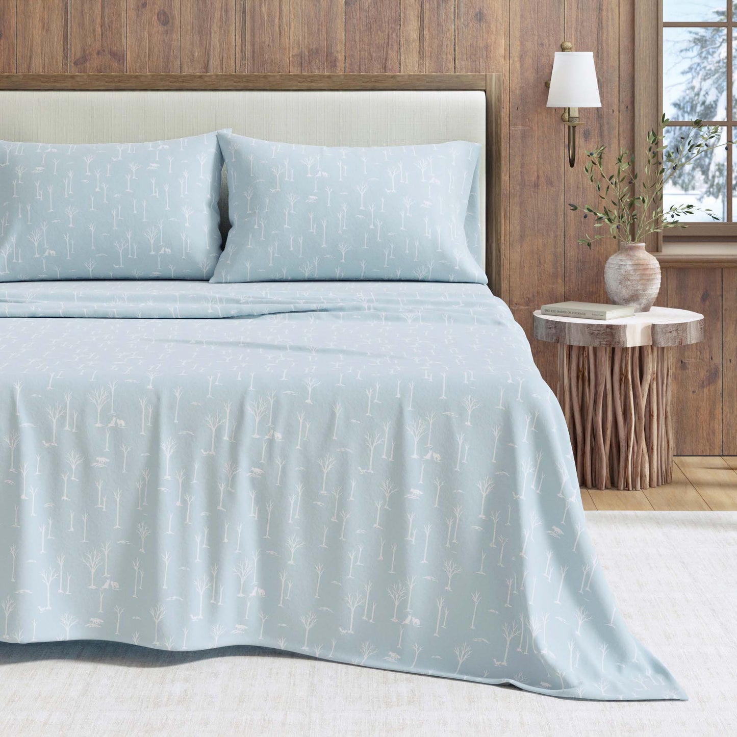 the Elevated Lodge Turkish Cotton Flannel Set