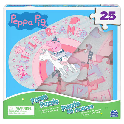 Puzzle en mousse Peppa Pig - 25 pièces