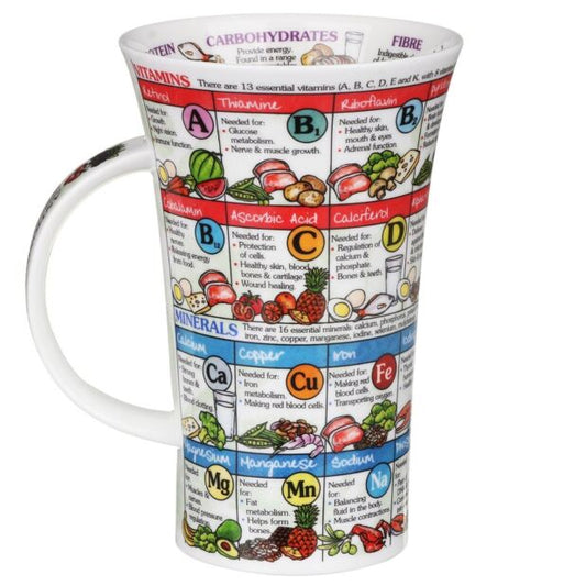 Mug en porcelaine fine style Glencoe pour une alimentation saine