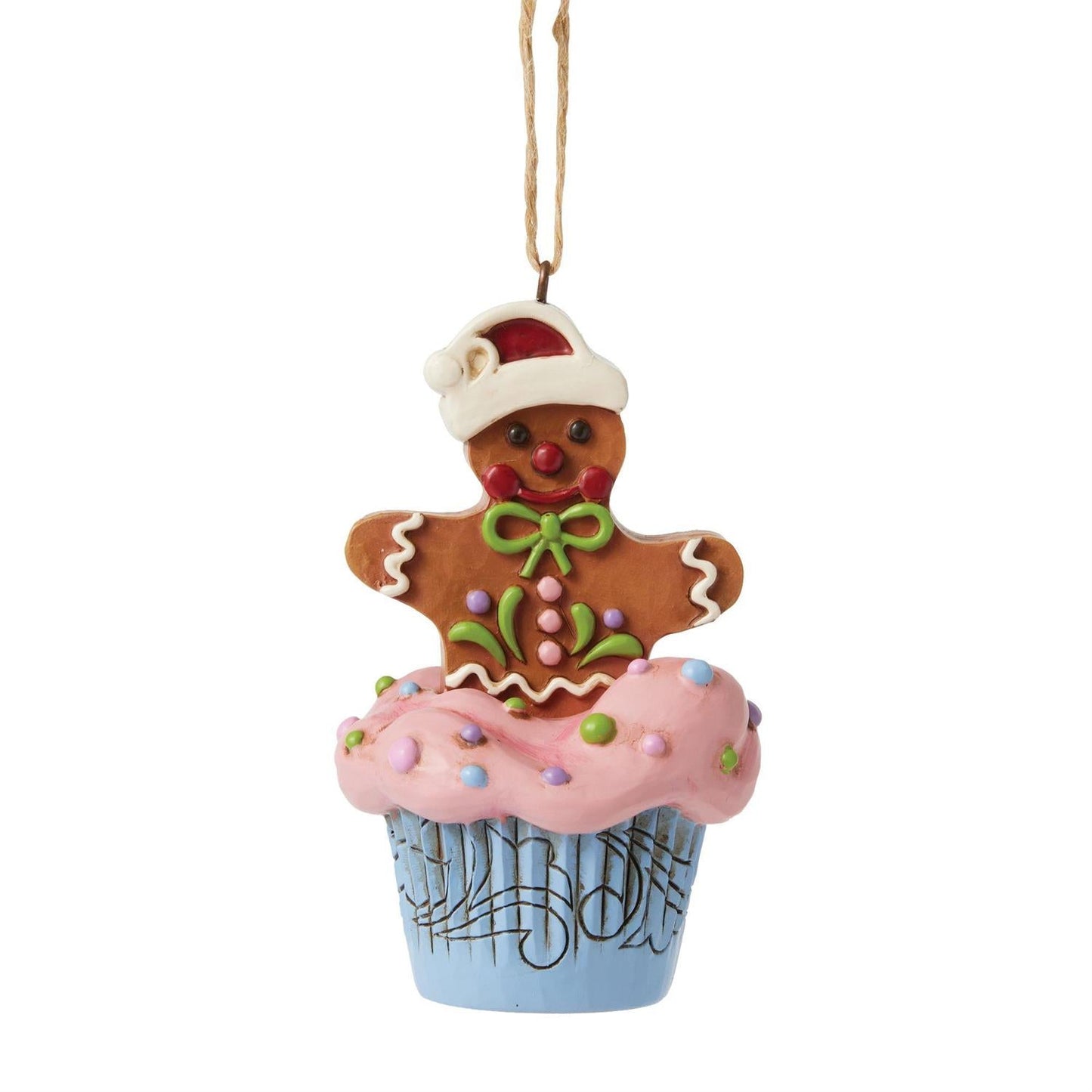 Ornement de cupcake en pain d'épice