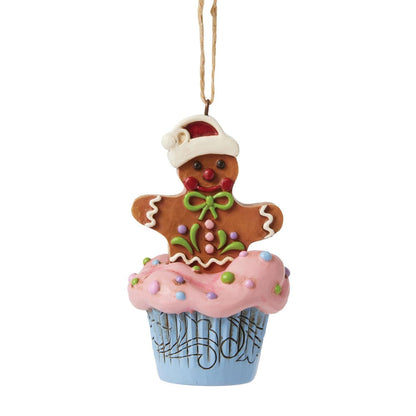 Ornement de cupcake en pain d'épice