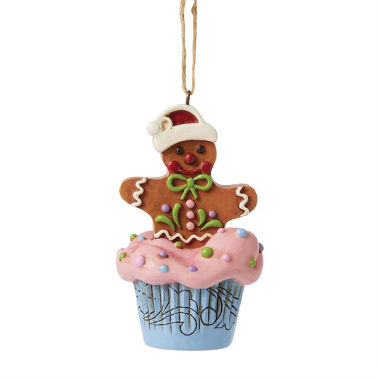 Gingerbread Cupcake Ornament - Tampa Home & Garden Store