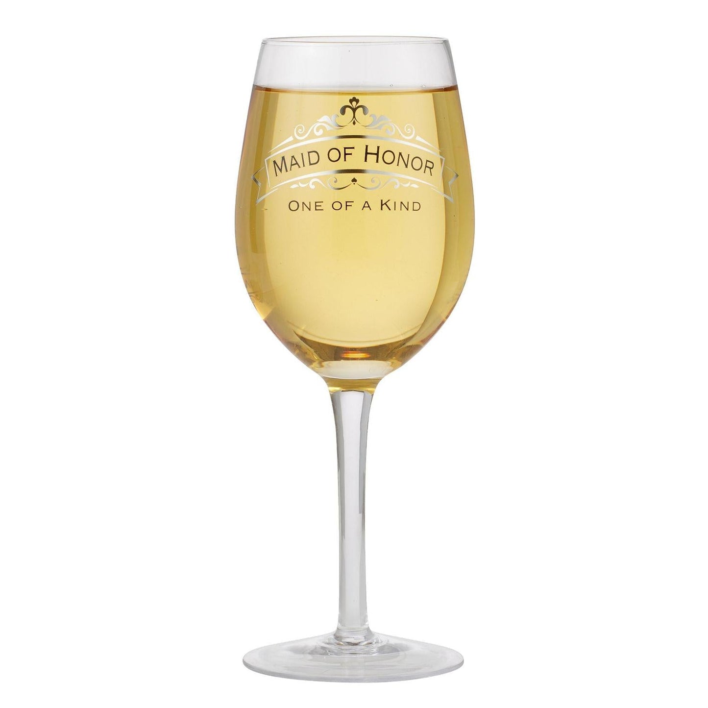 Verre à vin de la demoiselle d'honneur