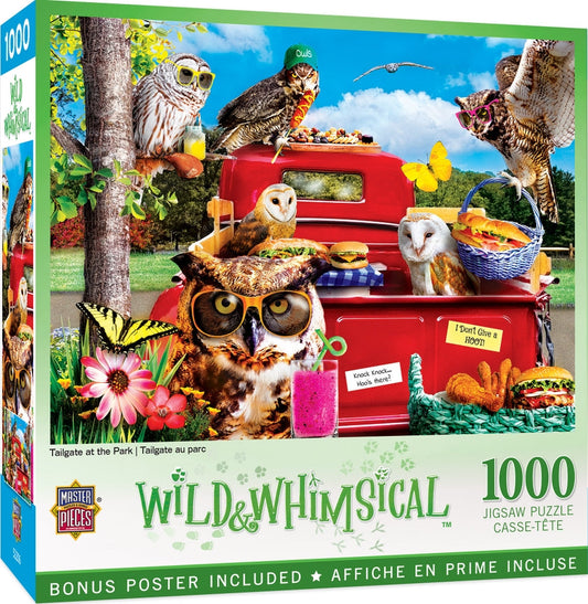 Wild And Whimsical - Tailgate At the Park 1000 Piece Puzzle - Tampa Home & Garden Store