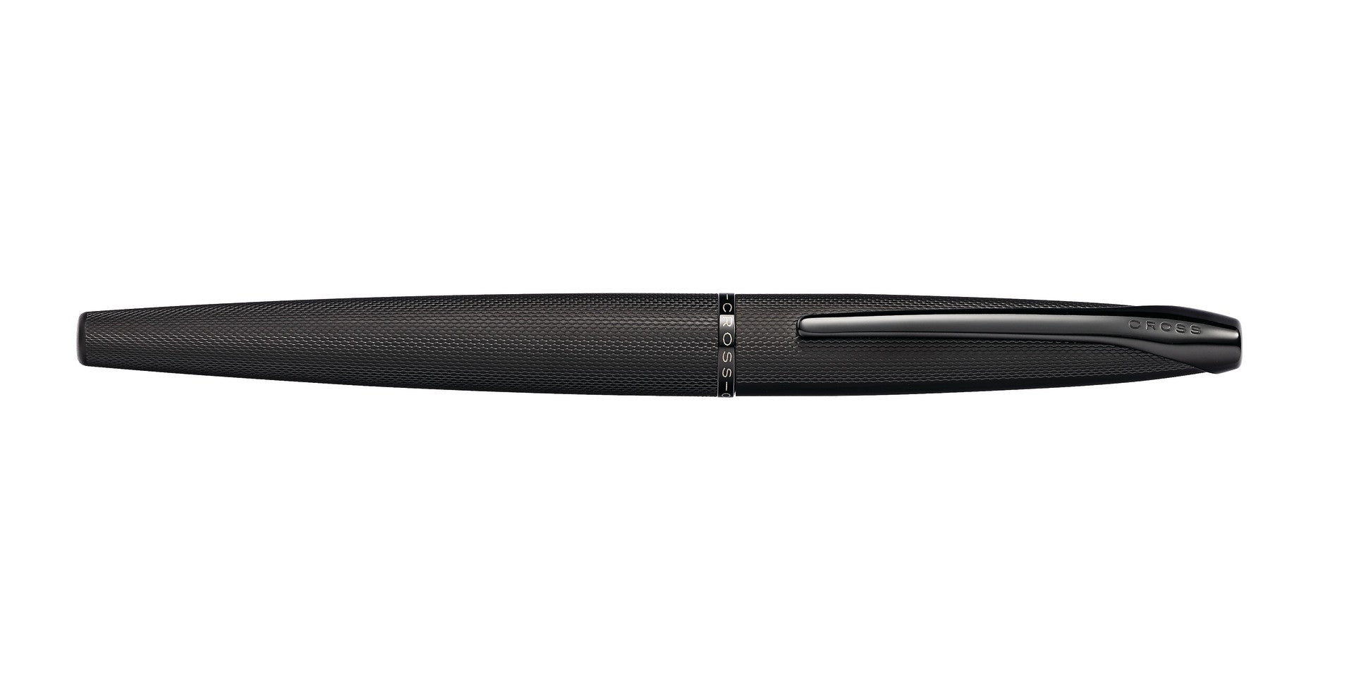 ATX Brushed Black Rollerball Pen by CROSS with textured grip on Tampa Home & Garden Store