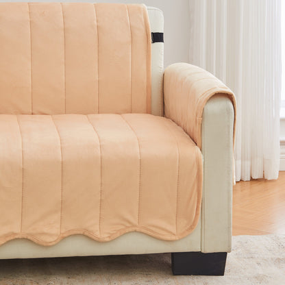 Velvet Furniture Protector And Elastic Cover