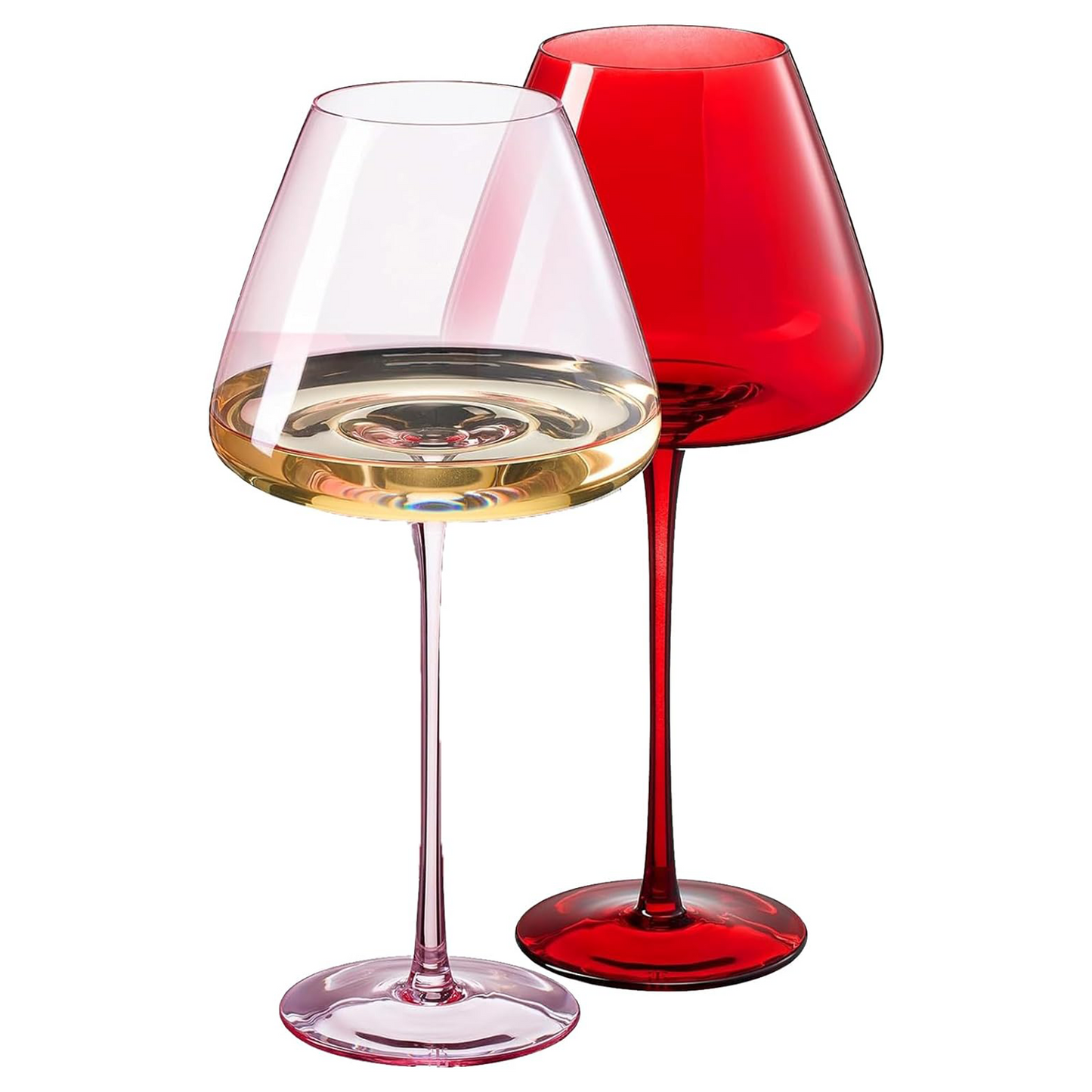 Love Stemmed Wine Glasses Set of 2 Pieces