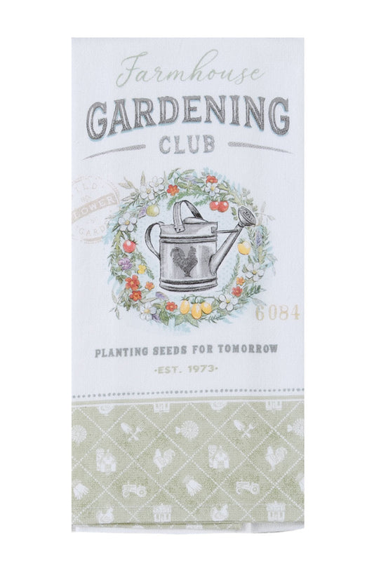 Serviette éponge double usage pour jardinage à la ferme et marché local