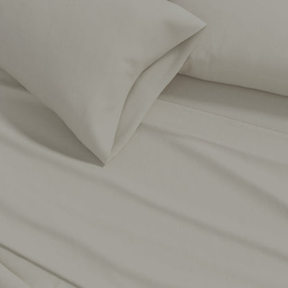 Soft and Natural Cotton Flannel Sheet Set