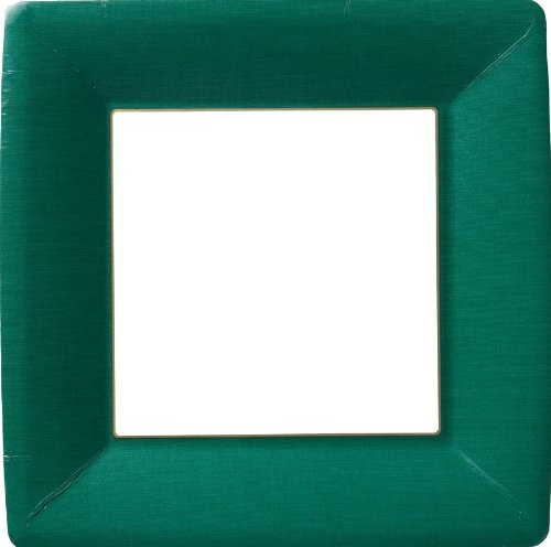 Assiette plate Ideal Home Range Classic Linen vert foncé