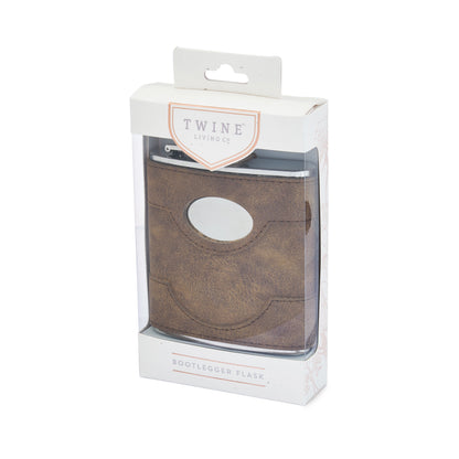 the Rugged Bootlegger Flask and Steel Frame
