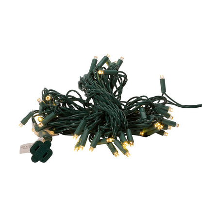 50-Light 5mm Warm White LED Green Wire Light Set, tangled green string lights on Tampa Home & Garden Store
