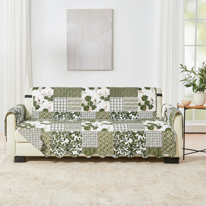Reversible Floral Patchwork Furniture Cover