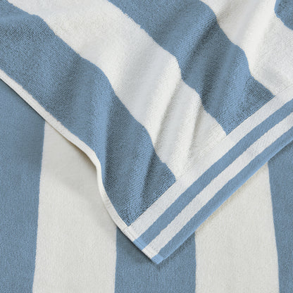 Striped Cabana Beach Towel and Soft Pastel Colors