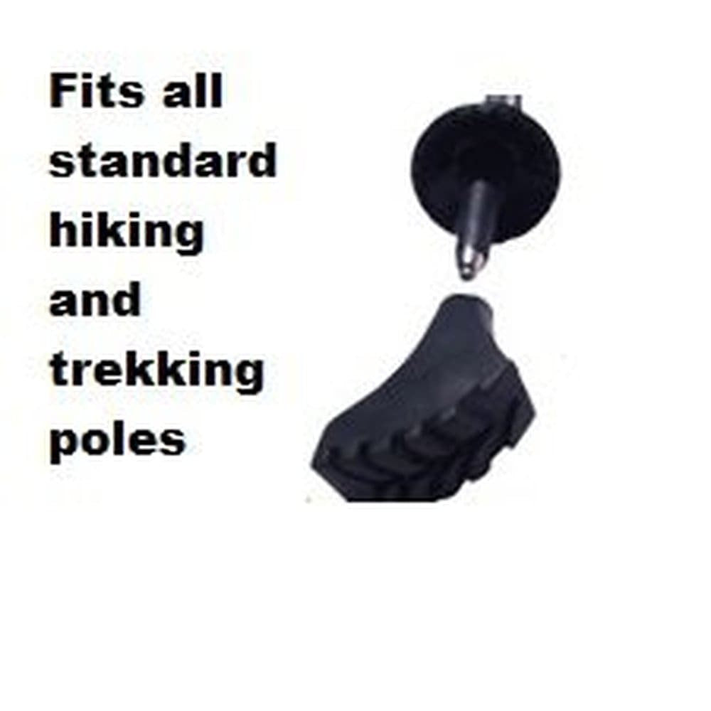York Nordic four-pack tapered rubber replacement tips for trekking poles; fits hiking poles on Tampa Home & Garden Store