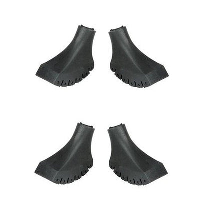 York Nordic four-pack tapered rubber tips for hiking poles black Nordic style fits all poles on Tampa Home & Garden Store