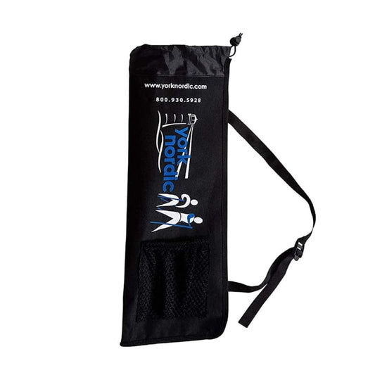 Replacement York Nordic bag for poles, black nylon with mesh pocket and strap on Tampa Home & Garden Store