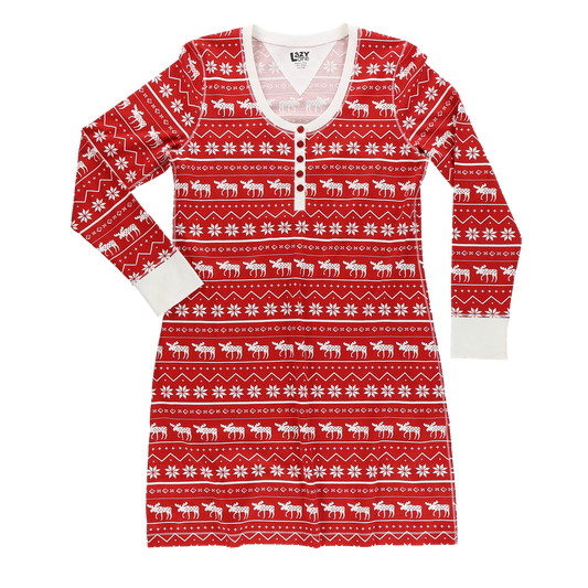 Nightshirt - Nordic Moose - Small/Medium