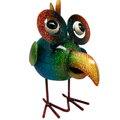 Décoration de jardin Iron Baby Jungle Bird -