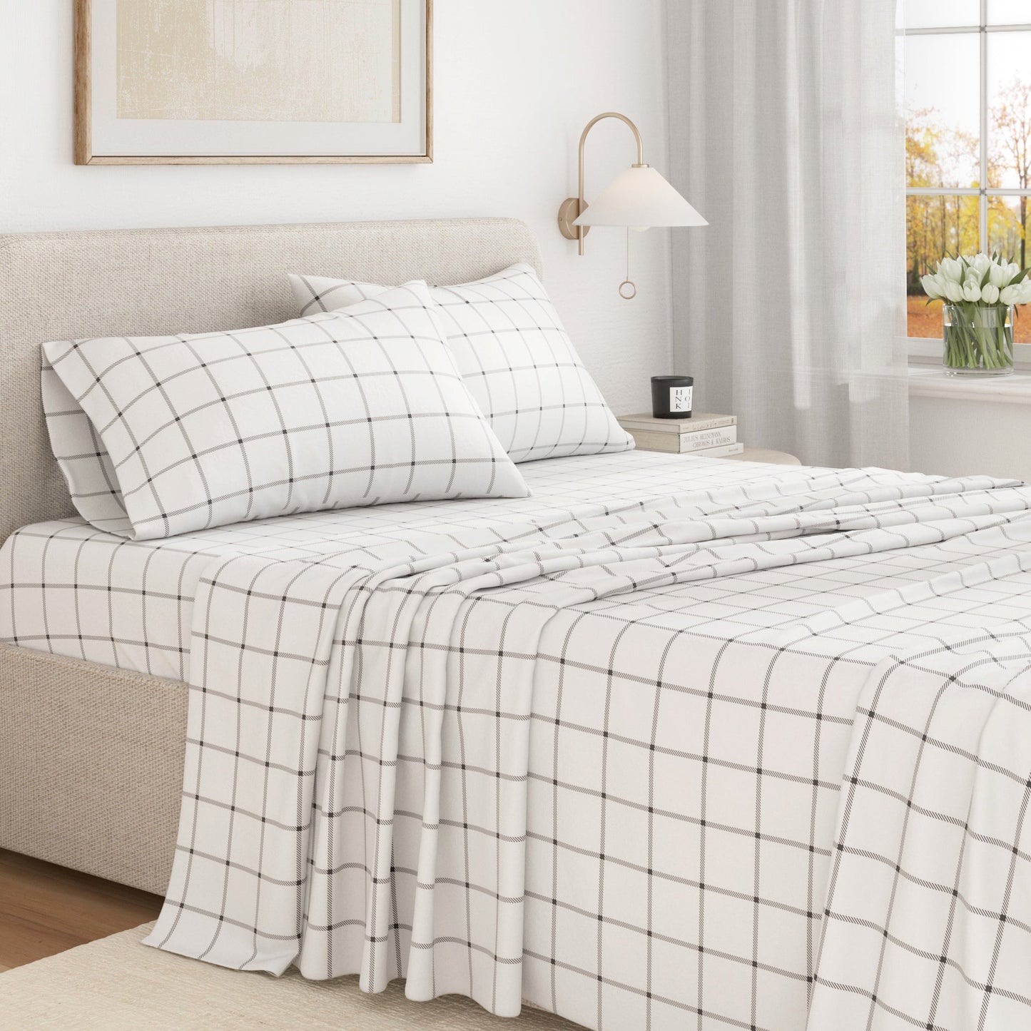 Luxurious and Soft Turkish Cotton Flannel Sheet