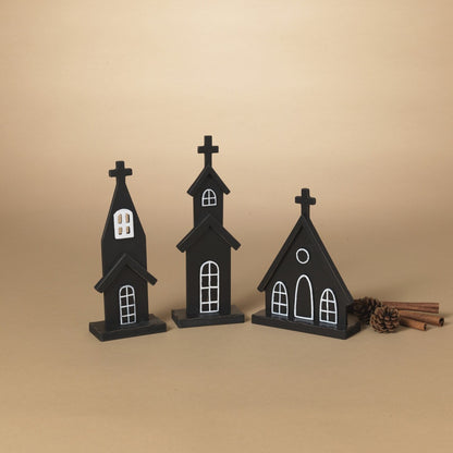 Élément décoratif en bois pour église -