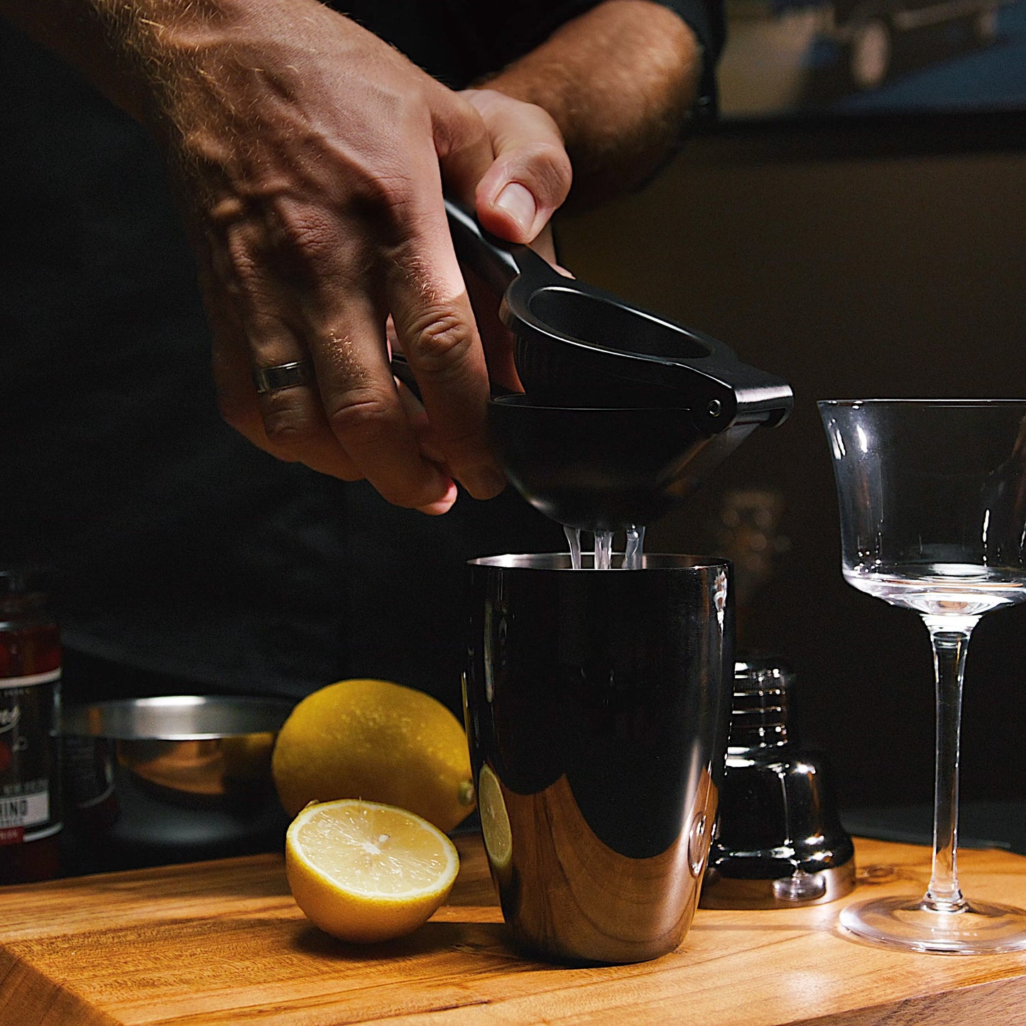 Matte Black Citrus Press for Lemon and Lime
